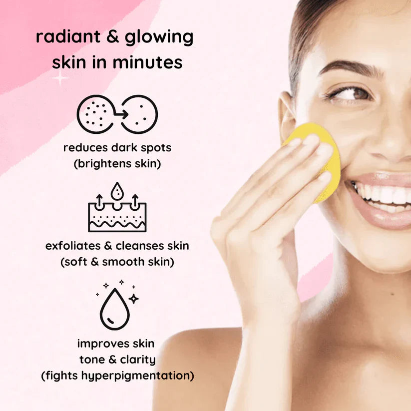 RadiantGlow Exfoliating Pads XL (40pcs)